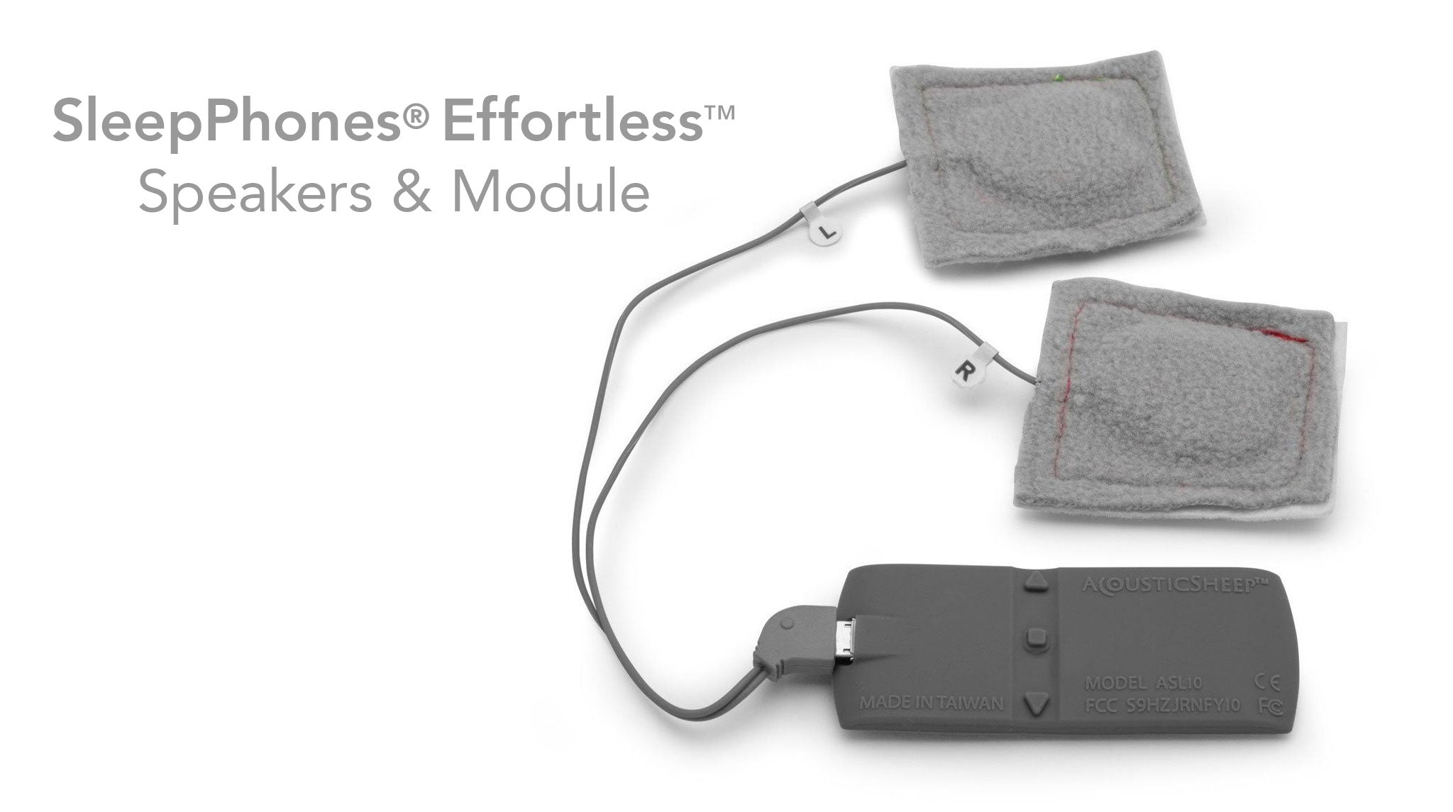 SleepPhones® Effortless™ with Customized "Sleep With Me" Podcast Headband
