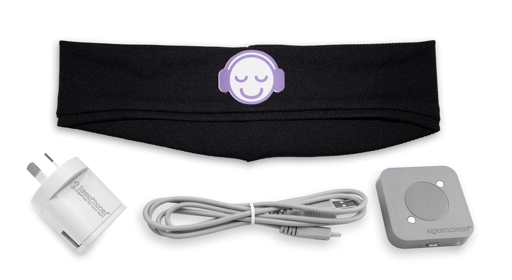 SleepPhones® Effortless™ with Customized "Sleep With Me" Podcast Headband