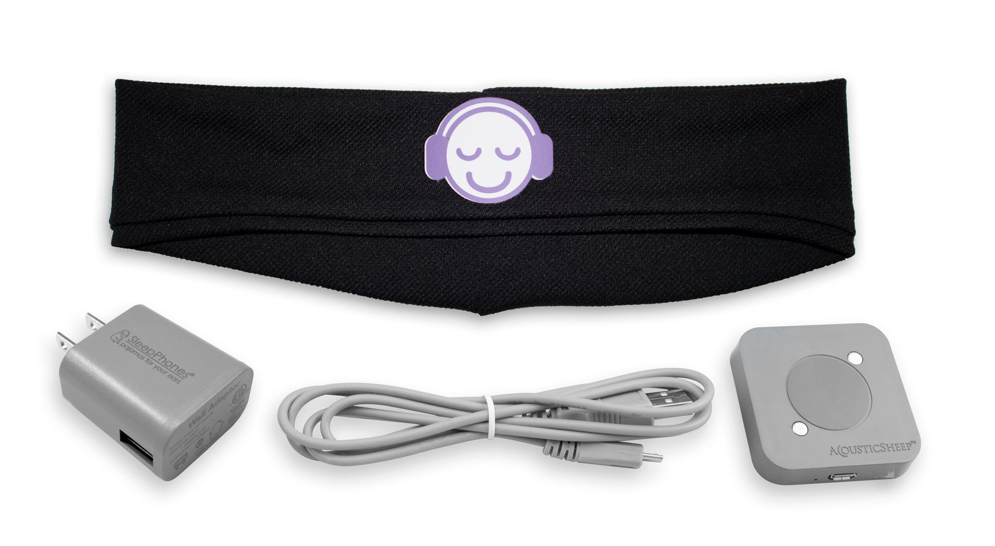 SleepPhones® Effortless™ with Customized "Sleep With Me" Podcast Headband