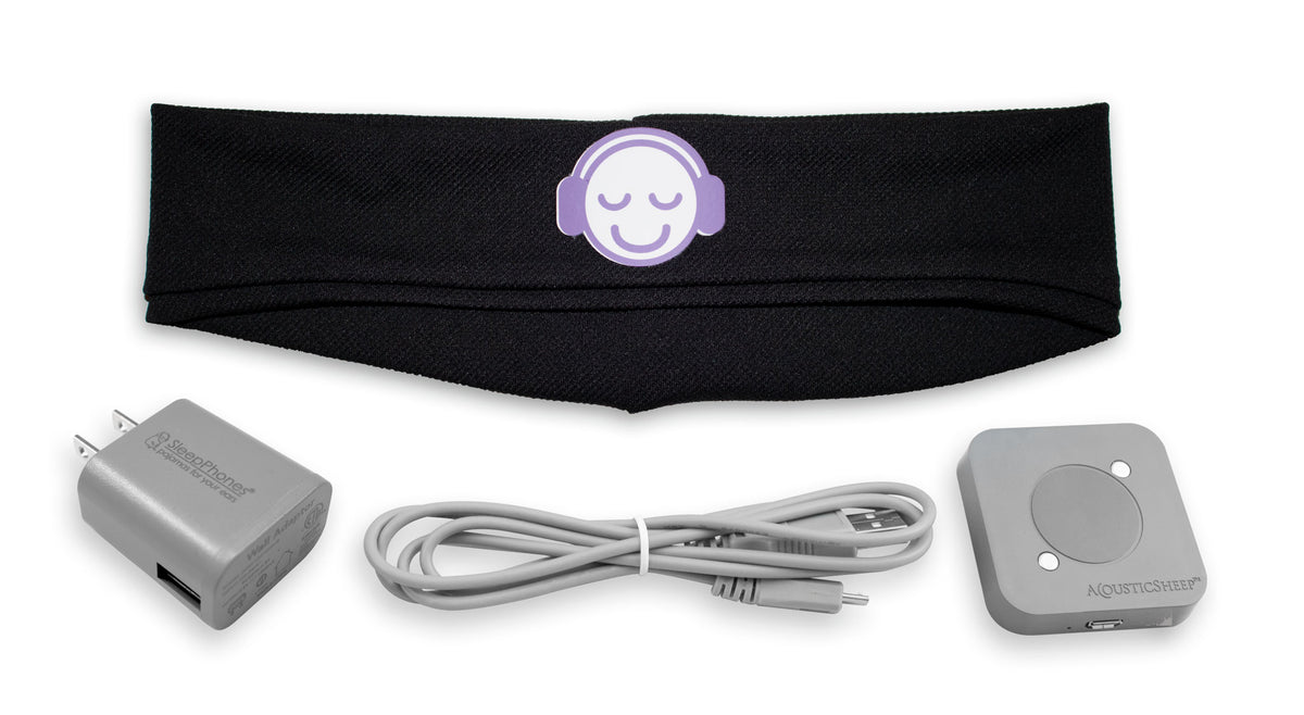 Medium / Sleep With Me Logo / US USB Wall Plug
