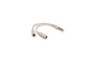 Stereo Headphone Splitter - White