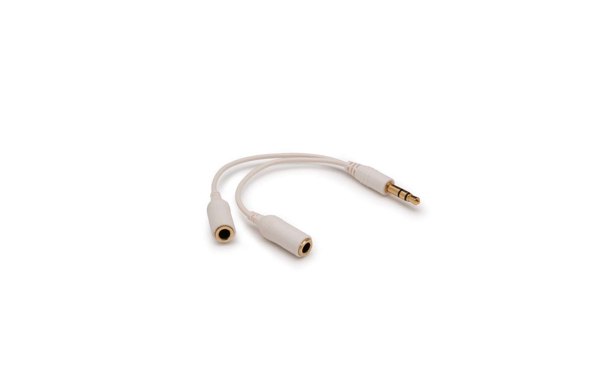 Stereo Headphone Splitter - White
