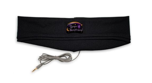 SleepPhones® Classic (corded) with Customized "Sleep With Me" Podcast Headband
