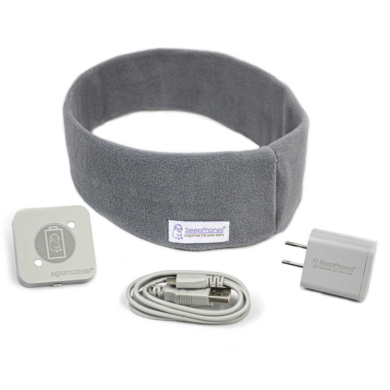 Soft Gray (Fleece Fabric) / Medium / US USB Wall Plug